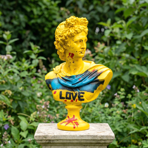 Statua apollo pop art - statua,