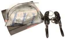 Campagnolo Record 11 Velocità Carbonio Ergopower Leve Freno Cambio '15 NOS NUOVO