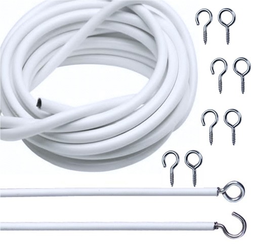 Rete tenda filo bianco - tenda,