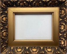 Cornice Antico Oro Vintage Stile Liberty Art-Nouveau Profilrahmen Decorato