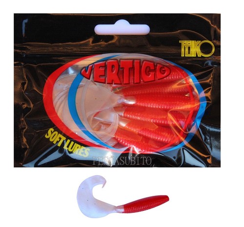 Falcetti twister grub 5cm - twister, 9,5cm