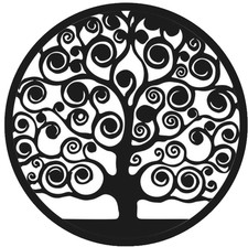 PANNELLO ARREDO TONDO IN