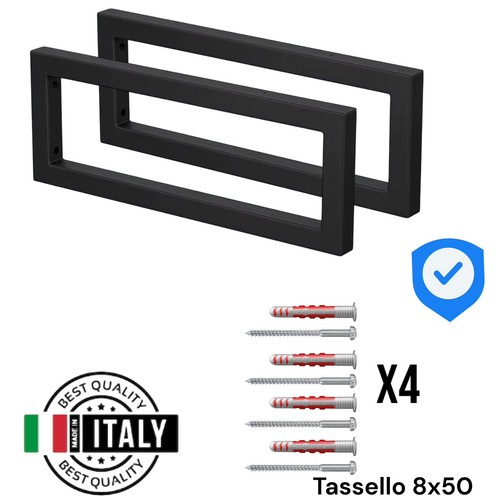 Staffa per mensole metallo - staffa,
