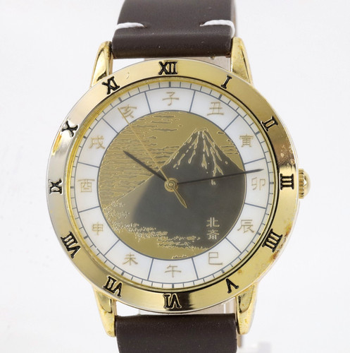 Hokusai orologio fuji - mt.,