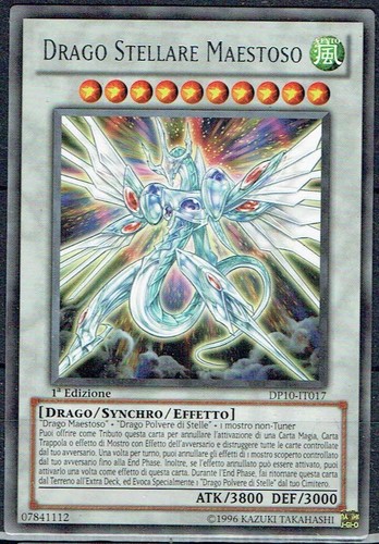 Carta dp10 drago - yu-gi-ho,