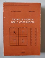 Teoria e tecnica delle costruzioni - Boscotrecase, Minervini (Patron, 1979)