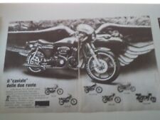 advertising Pubblicità 1977 MOTO HARLEY DAVIDSON CAFE' RACER XLCR 1000