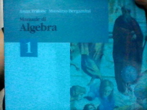 Manuale algebra - manuale,
