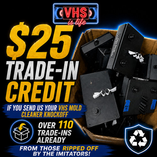 Vhs mold cleaner betamax - mold,