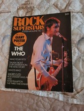 the who vintage magazine with