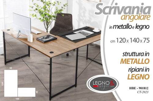 Scrivania angolare forma l - scrivania,