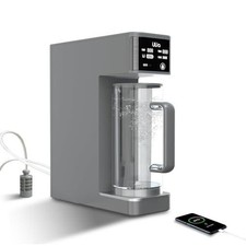 Uija Filtro Acqua da Banco Portatile 5 Stadi Ro, Alimentato a Batteria, Tappo 18,5 Gal