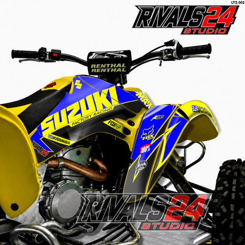 Ltz 400 suzuki wrap graphics - 400,