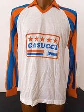 MAGLIA CALCIO VINTAGE SHIRT ANNI 80'S SAMBENEDETTESE CASUCCI JEANS TG XL