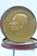 Antica Medaglia Medicina Militare Bronzo Marcel Volpe Servizio Armate 1963