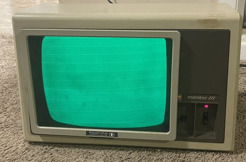 Apple monitor iii - monitor, verde