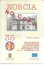 Norcia 22.2.1998, La Castellina, Mostra mercato Tartufo Nero e prodotti tipici.
