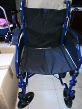 Carrozzina disabili pieghevole 