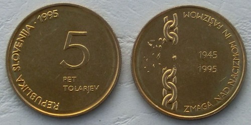 Slovenia tolarjev - slovenia/slovenia, 5