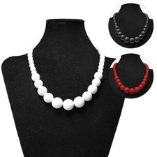 Collana perle acrilico - collana,