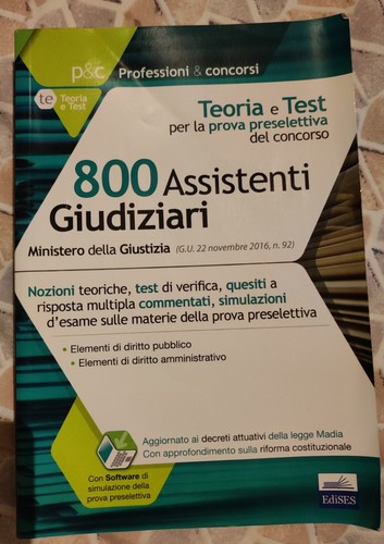 Libro preparazione concorso - preparazione,