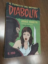 DIABOLIK nr. 4 PRIMA SERIE 1°