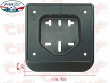 PORTA TARGA PLASTICA NERO