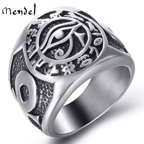 Mendel anello uomo acciaio - mendel,
