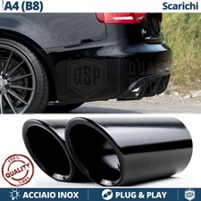 2 TERMINALI di Scarico NERI