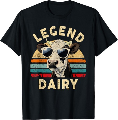 Maglietta legend dairy funny - maglietta,
