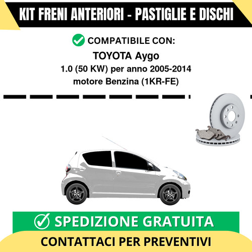 Kit freni anteriori - freni,