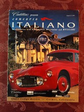CONCORSO ITALIANO Car Show