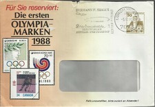 Lettera Germania Federale - LORCH-WURTTWEMBERG 5.12.86