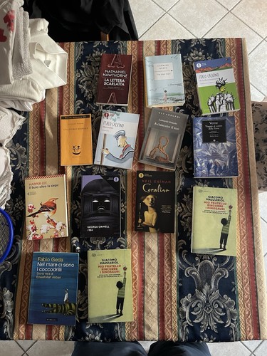 Lotto libri italiano - libri,