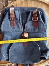 Zaino colore jeans usato