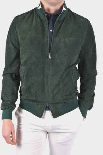 Giacca camoscio mandelli - giacca,