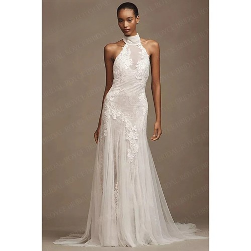 Abito sposa vintage - da, halter
