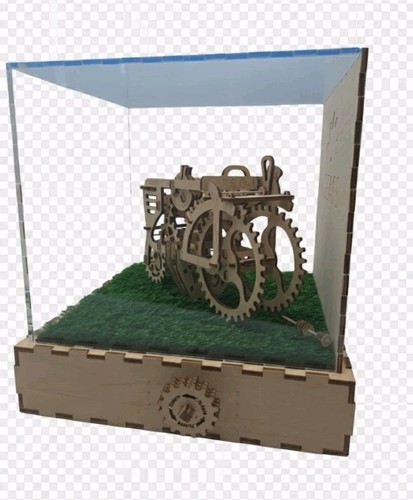 Trattore modello meccanico - 3d,