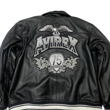 Avirex Giubbotto Bomber Pelle