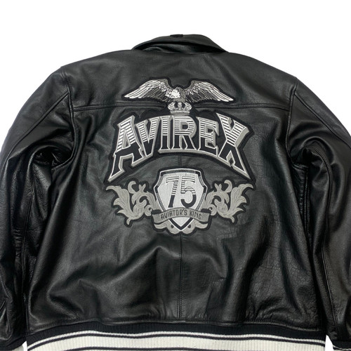 Avirex giubbotto bomber pelle - avirex,