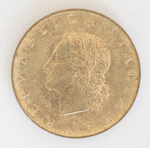 Moneta lire del 1980 - da,