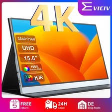 EVICIV 15,6 pollici 4K monitor portatile 3840*2160 HDMI tipo C per giochi Xbox PS5 4