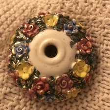 Lampadario Capodimonte Rosa