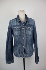 CARRERA GIUBBINO JEANS DONNA COTONE TG L WOMAN CASUAL JACKET VINTAGE DENIM