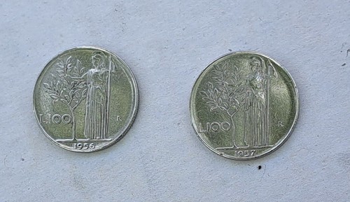 Moneta 100 lire del - 100,