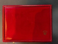 SCATOLA ROLEX ROSSA CODICE 60.80.3 ANNI 80 ORIGINALE PER ROLEX DATEJUST
