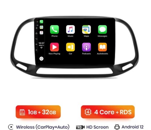 Radio din per - 9", fiat