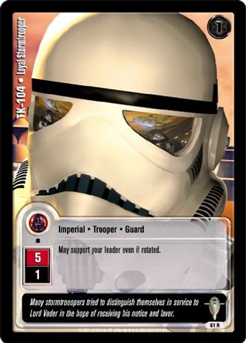 104 loyal stormtrooper - tk-104, •