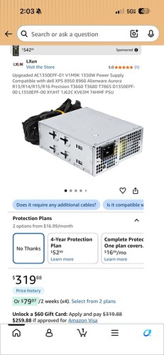 Alimentatore lxun 1350w - alimentatore,