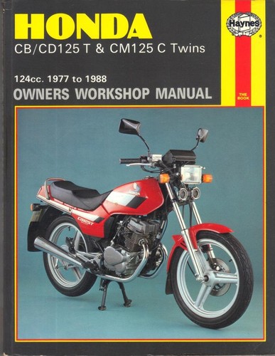 Manuale honda cb125 cd125 - honda, t